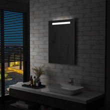 Laden Sie das Bild in den Galerie-Viewer, Specchio da Parete a LED per Bagno 60x80 cm