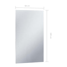 Laden Sie das Bild in den Galerie-Viewer, Specchio da Parete a LED per Bagno 60x100 cm