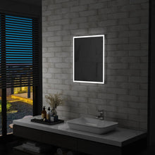 Laden Sie das Bild in den Galerie-Viewer, Specchio da Parete a LED per Bagno 50x60 cm