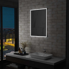 Laden Sie das Bild in den Galerie-Viewer, Specchio da Parete a LED per Bagno 60x80 cm