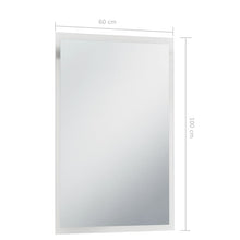 Laden Sie das Bild in den Galerie-Viewer, Specchio da Parete a LED per Bagno 60x100 cm