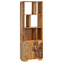 Load image into Gallery viewer, Libreria con 2 Ante 60x35x180 cm in Legno Massello di Recupero
