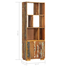 Load image into Gallery viewer, Libreria con 2 Ante 60x35x180 cm in Legno Massello di Recupero