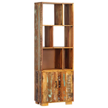 Load image into Gallery viewer, Libreria con 2 Ante 60x35x180 cm in Legno Massello di Recupero