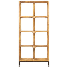 Load image into Gallery viewer, Libreria 80x25x175 cm in Legno Massello di Mango