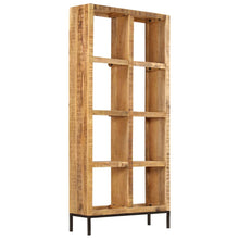 Load image into Gallery viewer, Libreria 80x25x175 cm in Legno Massello di Mango