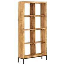Load image into Gallery viewer, Libreria 80x25x175 cm in Legno Massello di Mango