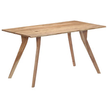 Load image into Gallery viewer, Tavolo da Pranzo 140x80x76 cm in Legno Massello di Acacia