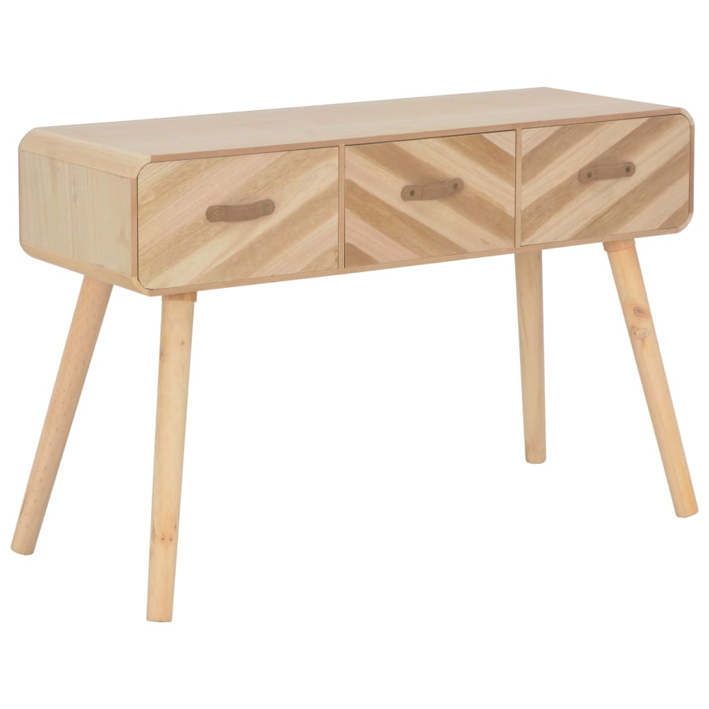 Tavolo Consolle 100x35x68 cm in Legno Massello
