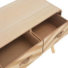 Laden Sie das Bild in den Galerie-Viewer, Tavolo Consolle 100x35x68 cm in Legno Massello