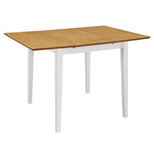 Indlæs billede til gallerivisning Tavolo da Pranzo Estensibile Bianco (80-120)x80x74 cm in MDF