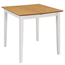 Indlæs billede til gallerivisning Tavolo da Pranzo Estensibile Bianco (80-120)x80x74 cm in MDF