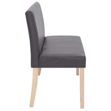 Load image into Gallery viewer, Divanetto 139,5 cm Grigia in Similpelle