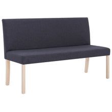 Load image into Gallery viewer, Divanetto 139,5 cm Grigio Scuro in Poliestere