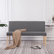Load image into Gallery viewer, Divanetto 139,5 cm Grigio Chiaro in Poliestere
