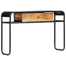 Load image into Gallery viewer, Mobiletto Consolle 118x30x75 cm in Legno Massello di Mango
