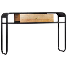 Load image into Gallery viewer, Mobiletto Consolle 118x30x75 cm in Legno Massello di Mango