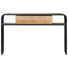 Load image into Gallery viewer, Mobiletto Consolle 118x30x75 cm in Legno Massello di Mango