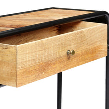 Load image into Gallery viewer, Mobiletto Consolle 118x30x75 cm in Legno Massello di Mango