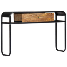 Load image into Gallery viewer, Mobiletto Consolle 118x30x75 cm in Legno Massello di Mango