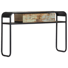 Load image into Gallery viewer, Mobiletto Consolle 118x30x75 cm in Legno Massello di Recupero