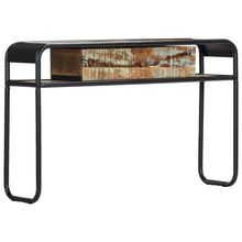 Load image into Gallery viewer, Mobiletto Consolle 118x30x75 cm in Legno Massello di Recupero