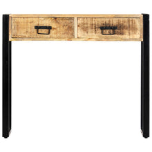 Charger l&#39;image dans la galerie, Tavolo Consolle 90x30x75 cm in Legno Massello di Mango
