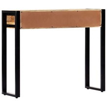 Charger l&#39;image dans la galerie, Tavolo Consolle 90x30x75 cm in Legno Massello di Mango