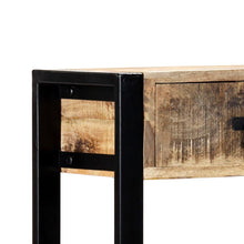 Charger l&#39;image dans la galerie, Tavolo Consolle 90x30x75 cm in Legno Massello di Mango
