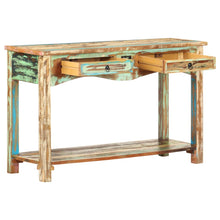 Carica l&#39;immagine nel visualizzatore di Gallery, Mobiletto Consolle 120x40x75 cm in Legno Massello di Recupero