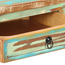 Carica l&#39;immagine nel visualizzatore di Gallery, Mobiletto Consolle 120x40x75 cm in Legno Massello di Recupero
