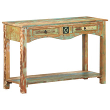 Carica l&#39;immagine nel visualizzatore di Gallery, Mobiletto Consolle 120x40x75 cm in Legno Massello di Recupero