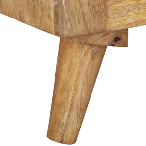 Mobiletto con anta 40x30x50 cm in Legno Massello di Mango