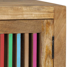 Carica l&#39;immagine nel visualizzatore di Gallery, Mobiletto con anta 40x30x50 cm in Legno Massello di Mango