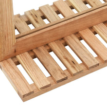 Indlæs billede til gallerivisning Specchio con Mensola da Bagno 60x12x62 cm in Legno Massello di Noce