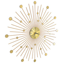 Charger l&#39;image dans la galerie, Orologio da Parete in Metallo 70 cm Dorato