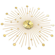 Charger l&#39;image dans la galerie, Orologio da Parete in Metallo 70 cm Dorato