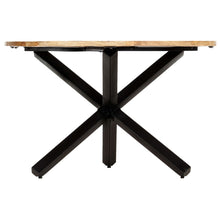 Load image into Gallery viewer, Tavolo da Pranzo Rotondo 120x76cm in Legno Massello di Mango