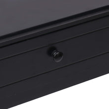 Load image into Gallery viewer, Tavolo Consolle Nero 90x30x77 cm in Legno