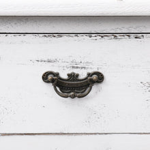 Load image into Gallery viewer, Tavolo Consolle Bianco Anticato 90x30x77 cm in Legno