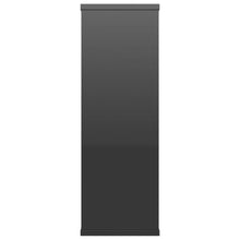 Load image into Gallery viewer, Mensola a Muro Geometrica 3 Rettangoli Nero Lucido 104x20x58,5cm in Legno Multistrato