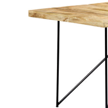 Charger l&#39;image dans la galerie, Tavolo da Pranzo 180x90x76 cm in Legno Massello di Mango