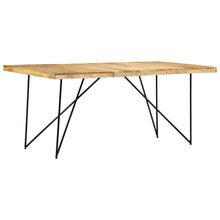 Charger l&#39;image dans la galerie, Tavolo da Pranzo 180x90x76 cm in Legno Massello di Mango