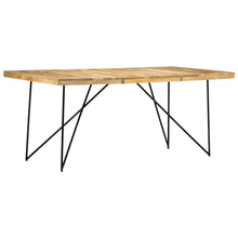 Charger l&#39;image dans la galerie, Tavolo da Pranzo 180x90x76 cm in Legno Massello di Mango