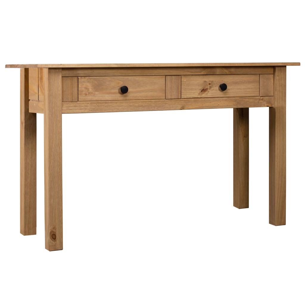 Mobiletto Consolle 110x40x72 cm Legno Massello Pino Panama Range