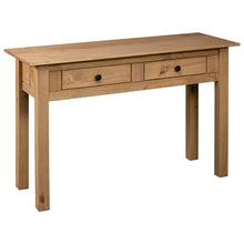 Load image into Gallery viewer, Mobiletto Consolle 110x40x72 cm Legno Massello Pino Panama Range