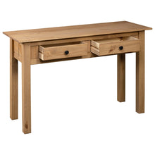 Load image into Gallery viewer, Mobiletto Consolle 110x40x72 cm Legno Massello Pino Panama Range