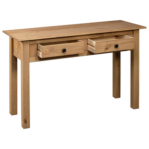 Mobiletto Consolle 110x40x72 cm Legno Massello Pino Panama Range