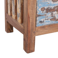 Laden Sie das Bild in den Galerie-Viewer, Comodino 41x30x50 cm in Legno Massello di Mogano