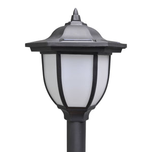 Lampioncini Solari 4 pz con Catena di Recinzione e Paletti